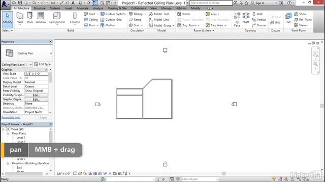 Revit Tutorial - Creating an architectural test model смотреть онлайн