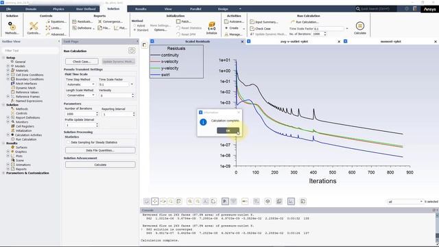 Laminar Flow Over a Spinning Disk – Simulation Example смотреть онлайн