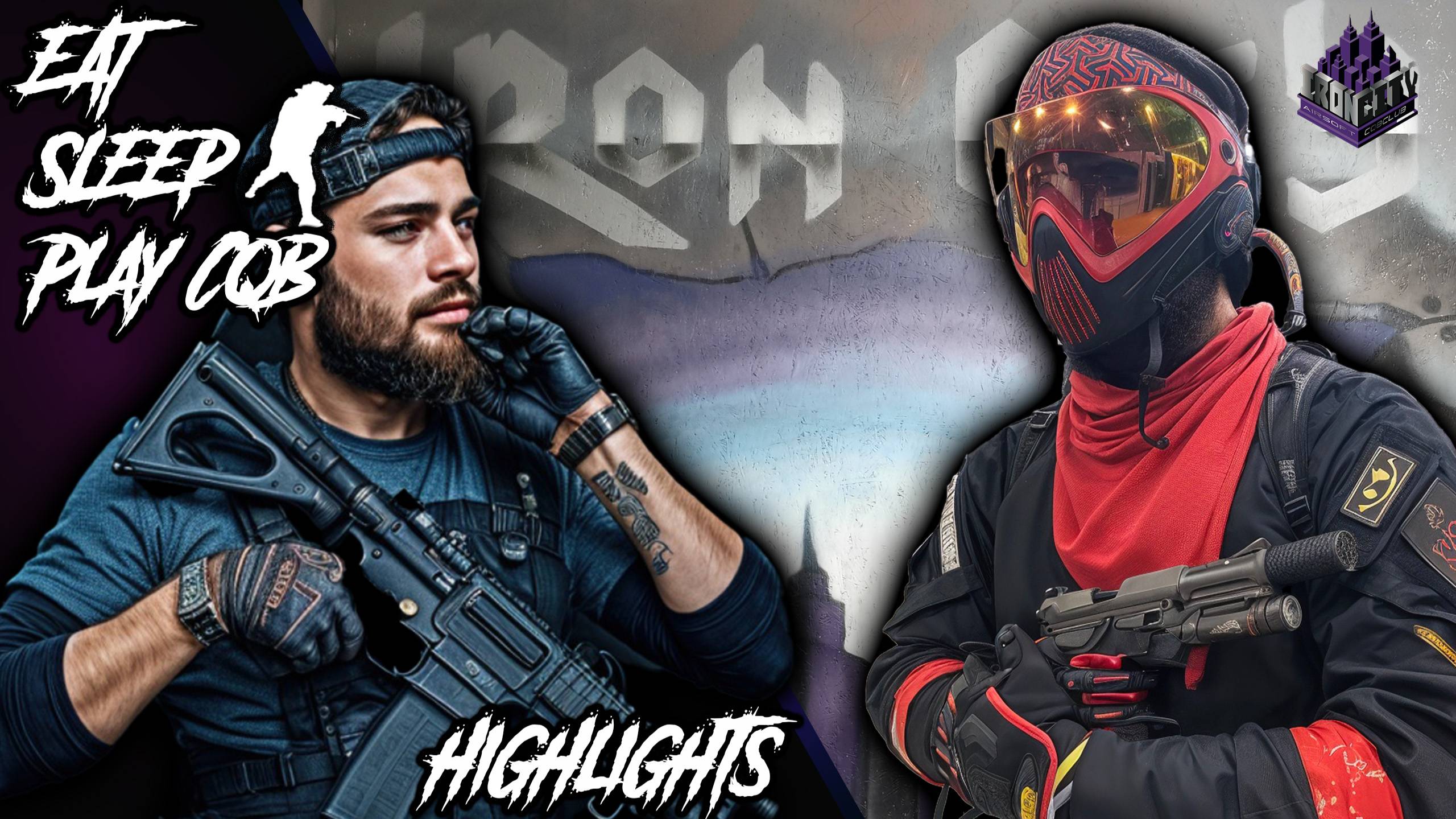 Безумный адреналин в стальных коридорах: CQB-экшн в IRON CITY #airsoft #cqb 16.02.2025