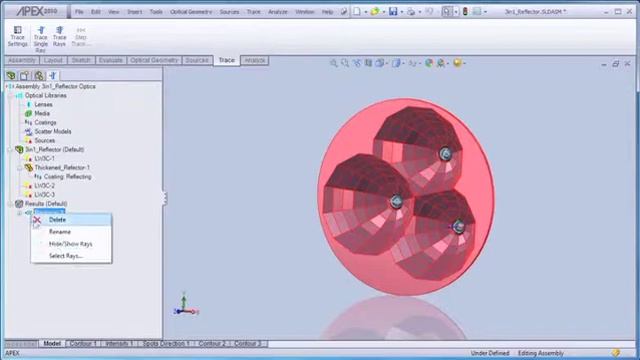 Multi-Element Reflector Designed in APEX смотреть онлайн