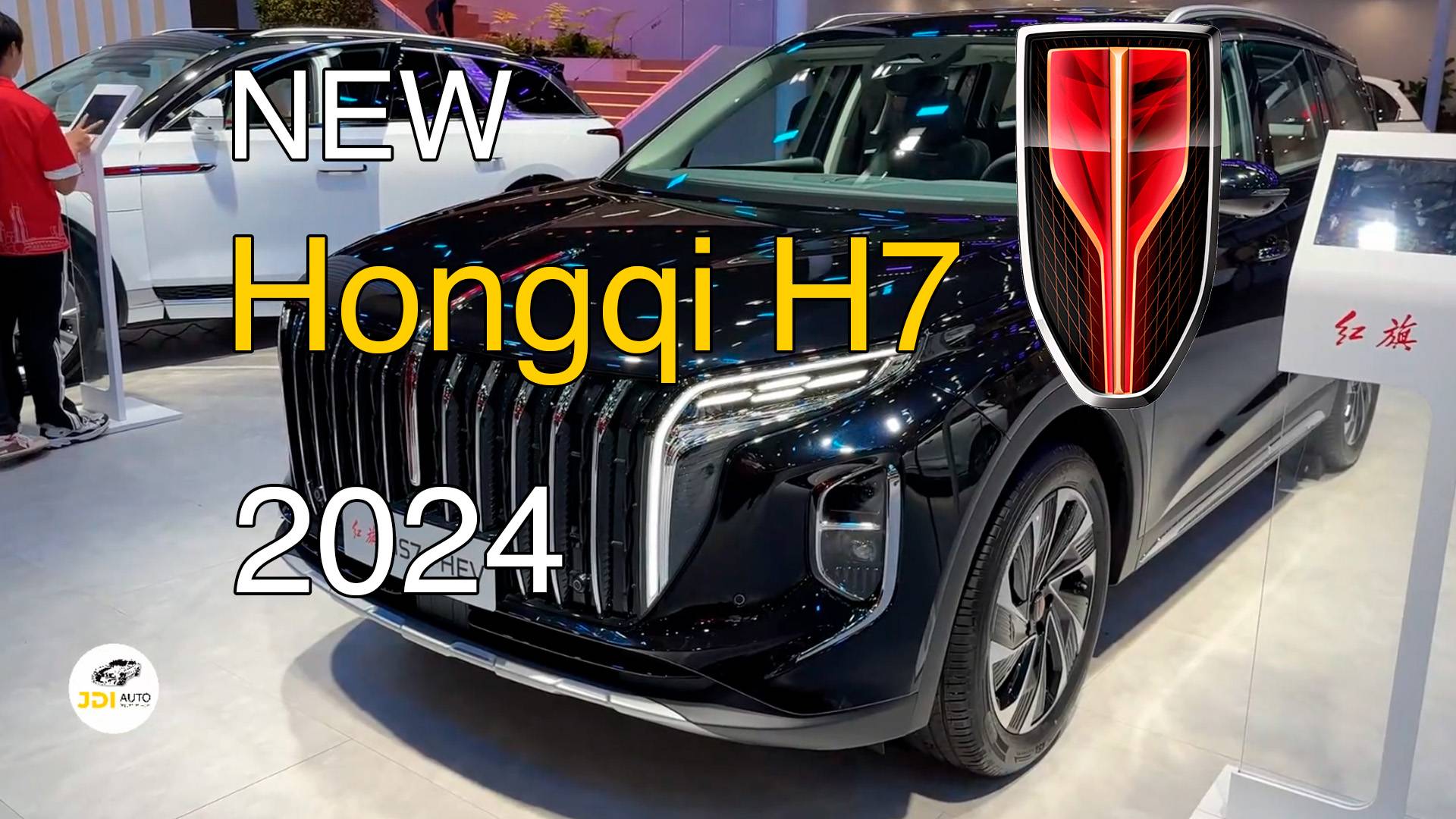 Новый Hongqi HS7 PHEV 2024 года. Видео обзор. смотреть онлайн