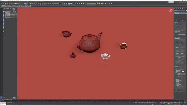 3DS Max - Orbit point of interest смотреть онлайн
