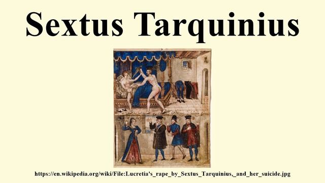 Sextus Tarquinius смотреть онлайн