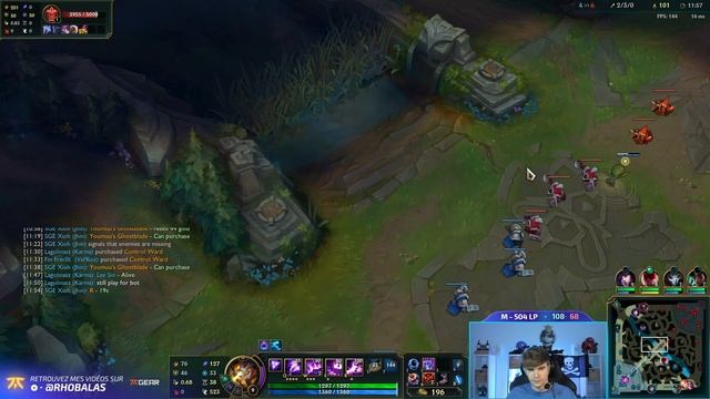 RHOBALAS : SOLOQ SMURF | BETTER MID WIN, 5 MAIN MID - VEL'KOZ VS KATARINA | LOL FR смотреть онлайн