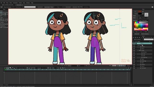 Бесплатный курс по Moho 14 - Урок 36 - Референсные слои (Reference layers) смотреть онлайн
