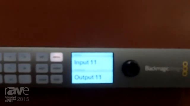 ISE 2015: Blackmagic Design Introduces Smart Videohubs 20x20 смотреть онлайн