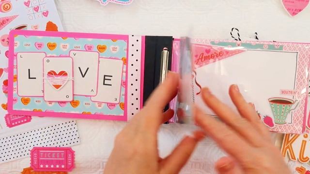 Sharing TWO Mini Albums with the Simple Stories HEART EYES Collection смотреть онлайн