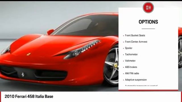2010 Ferrari 458 Italia RP1856 смотреть онлайн