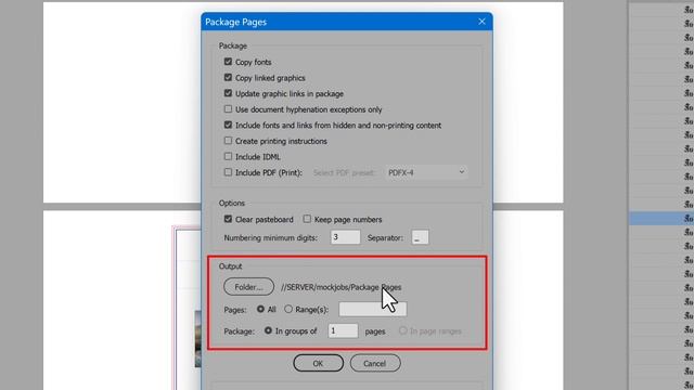 InDesign Script Package Pages смотреть онлайн
