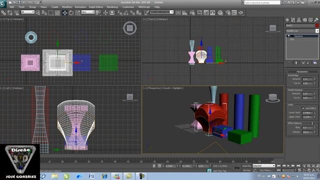 curso 3D max_leccion 7 modificadores stresh- squeeze- push- relax.wmv смотреть онлайн