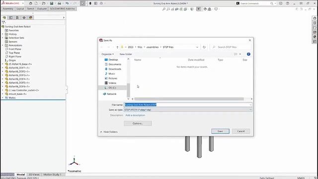 Exporting Assemblies as STEP Files in SOLIDWORKS 2023 смотреть онлайн