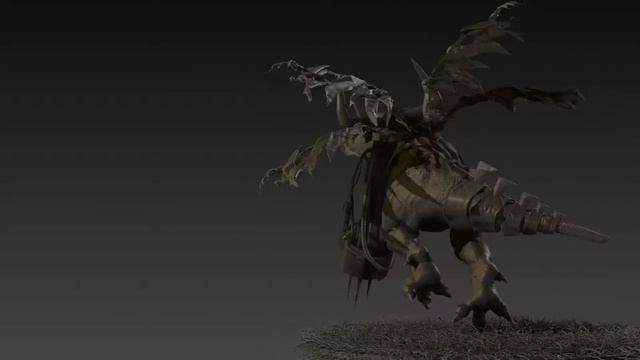 Metal Greymon- Realistic 3D Model смотреть онлайн