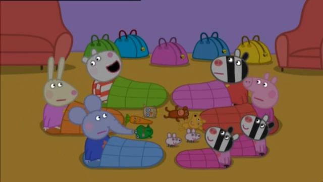 УКРАЇНСЬКА СВИНКА ПЕППА 2 сезон 52 серія Ночівля у Зої Sleepover смотреть онлайн