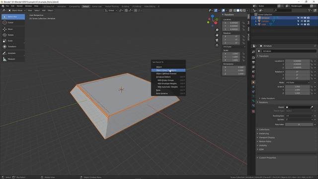 Blender 2.8 EDM Exporter - Addon Quick Overview смотреть онлайн