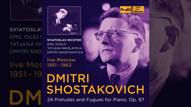 24 Preludes & Fugues for Piano, Op. 87: Prelude No. 20 in C Minor - Fugue No. 20 in C Minor смотреть онлайн