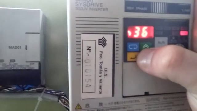 VARIADOR OMRON SYSDRIVE 3G3JV смотреть онлайн