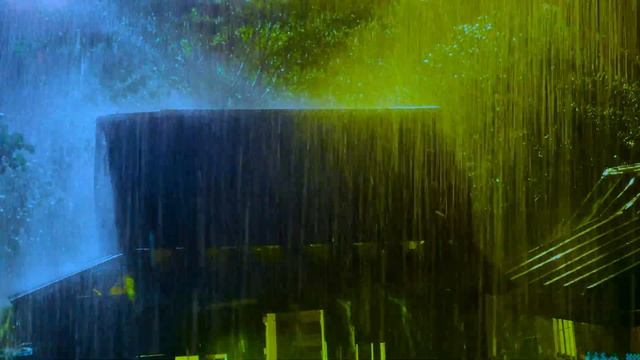 Немедленно засните под сильный ливень, сильный ветер и звуки грома в бурную ночь смотреть онлайн