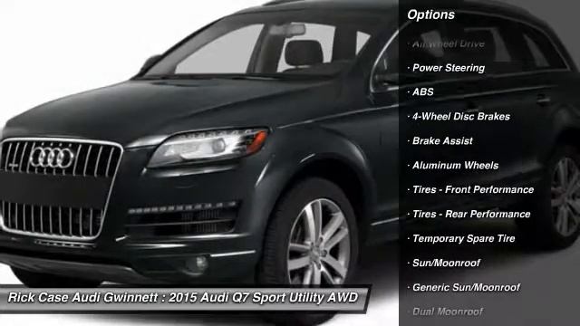 2015 Audi Q7 A009798