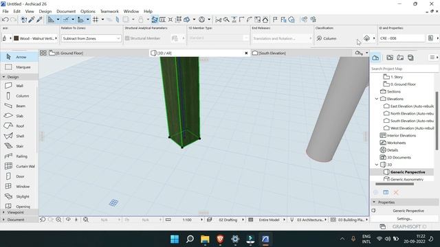 Beam and Columns Design in ArchiCAD #8 | ArchiCAD For Beginners Series смотреть онлайн