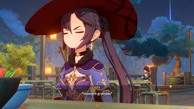 Genshin Impact - Mona's stomach growl 2 смотреть онлайн
