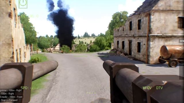 Just arrived! 10 German Leopard Tanks were destroyed by the Russian super advanced weapon – ARMA 3