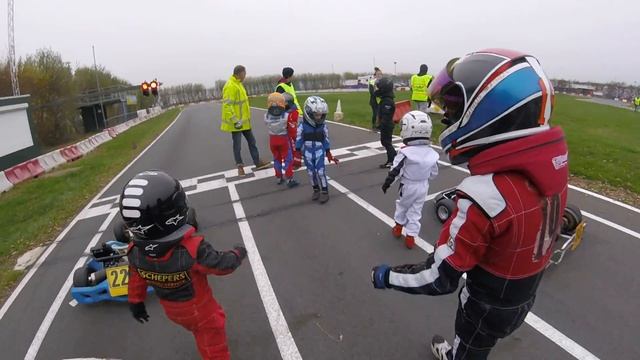 Meijndert Karting In Microkart Kombikart Comer C50 @ SHW Strijen Day 2 Mini-cursus 25-11-18