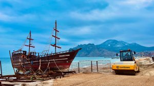 НОВЫЙ КОКТЕБЕЛЬ! БОЛЬШАЯ СТРОЙКА: Набережная, дороги, очистные, электричество и газ. Крым 2025