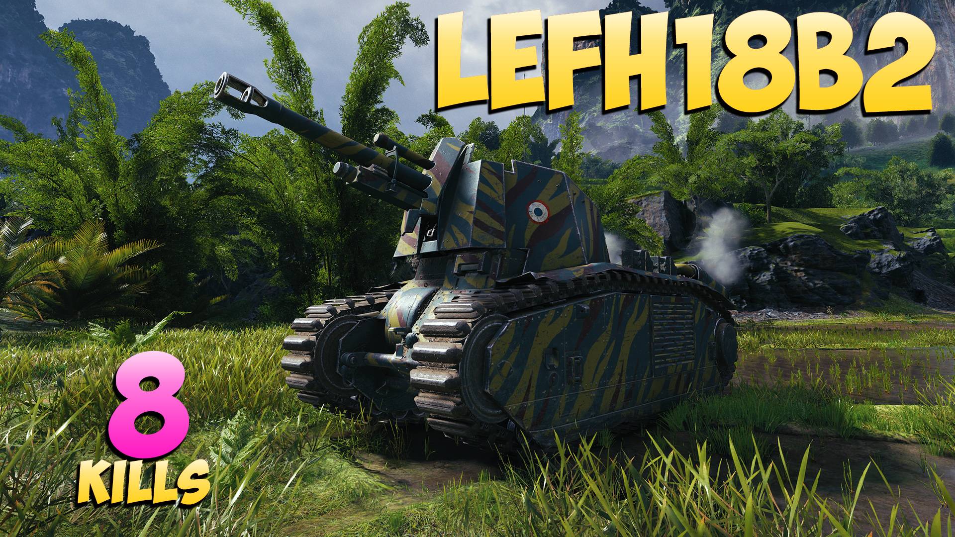 leFH18B2 - 8 Фрагов 3.7K Урона - Бог войны! - Мир Танков