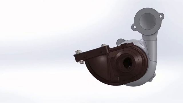 Turbocharger solidworks смотреть онлайн