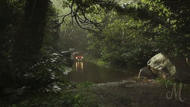 Jeep in Forest | Blender & Houdini смотреть онлайн