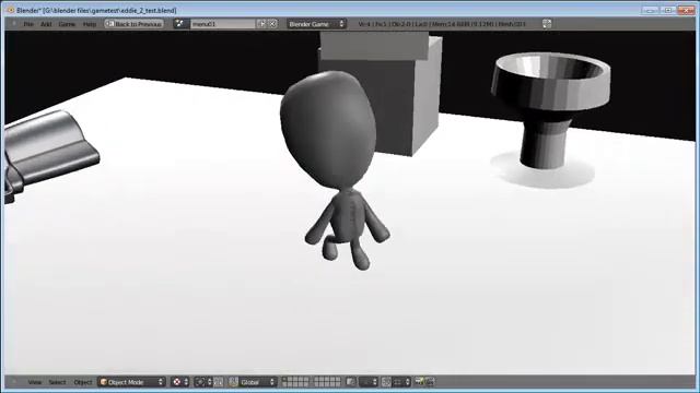 Gameplay footage of the result of the Blender 2.5 Game Engine Tutorial Series смотреть онлайн