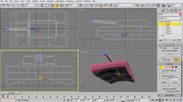Lesson 05 Low Poly Tank 1 смотреть онлайн