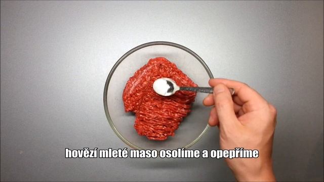 Domácí Hovězí Hamburger Recept