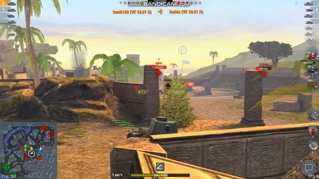 WOT Blitz-Игра на VK 36.01 H Воин World of Tanks Blitz смотреть онлайн