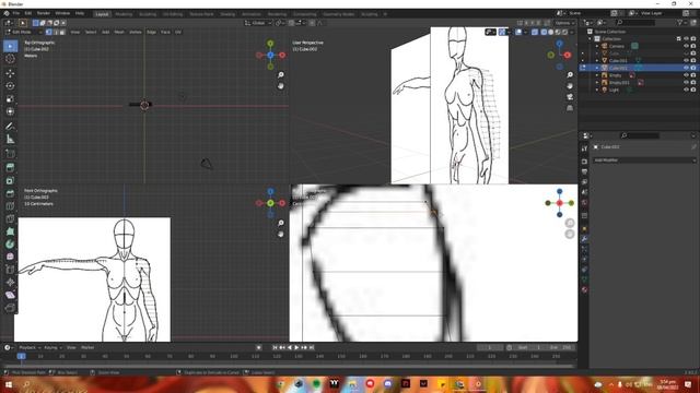 3D BODY USING BLENDER смотреть онлайн