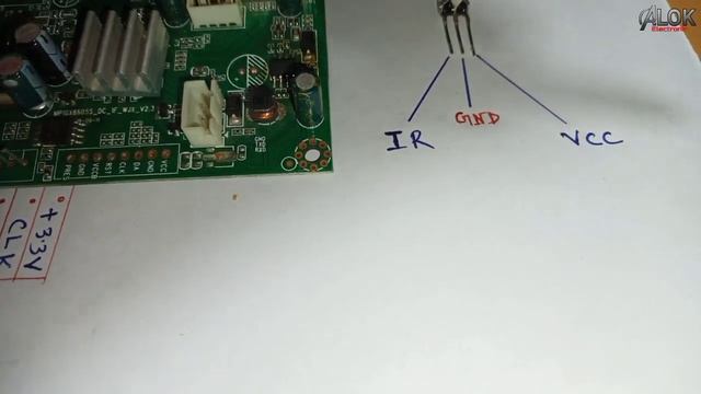 Set Top box IR sensor installation IR GND VCC . IR sensor Pin Out смотреть онлайн