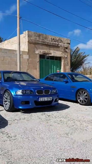 BMW E46 M3 in Estoril and Leguna Seca Blue
