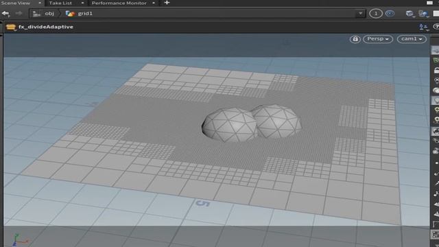 fx adaptiveDivide houdini subdivide for deform смотреть онлайн