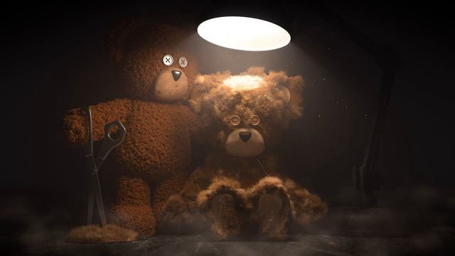 Blender: Teddy Bear As Hannibal Lecter | 3D Art