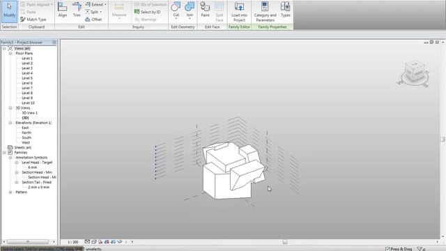 Revit Architecture 2010 - Le massing 2 - ( www.formasupport.com ) смотреть онлайн