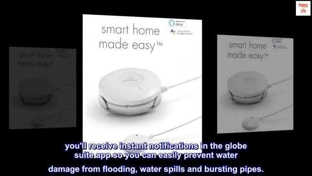 Wi-Fi Smart Water Leak Sensor, No Hub Required, Battery Operated смотреть онлайн