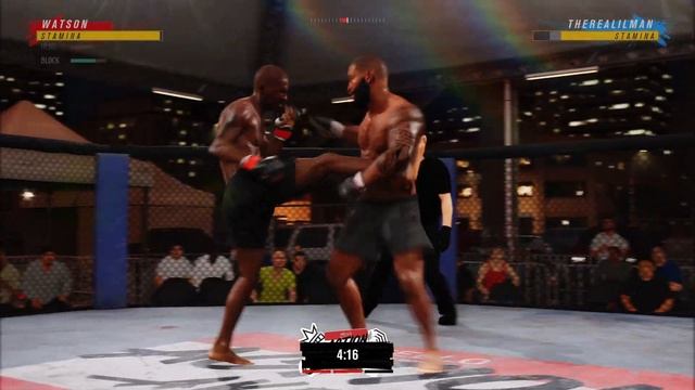 BLACK MAMBA HAS ARRIVED😤FIRST CAREER TKO UFC 4 Mycareer EP1 смотреть онлайн