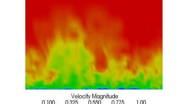 Unsteady CFD - LES of a turbulent, flat-plate boundary layer смотреть онлайн