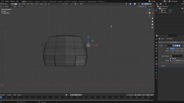 Сделал Low-poly машину | Blender | TimeLaps | 3D