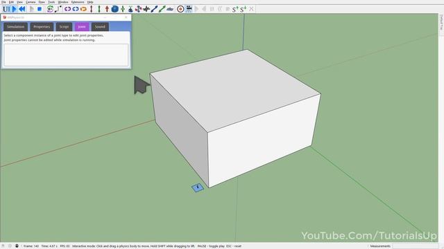 MSPhysics Plugin for SketchUp - Plane Joint | 21 of 26 смотреть онлайн