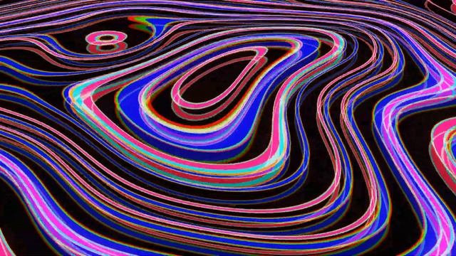 Abstract Colorful Neon Light Background - Music | dreamable | Animation Music Video (4K) смотреть онлайн