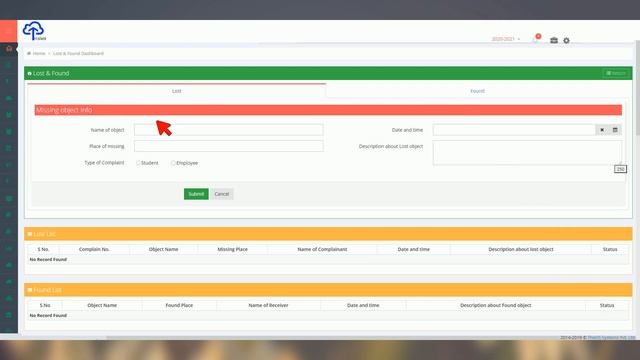 INTSLATE : A School Management Platform |Module | Lost & Found | смотреть онлайн
