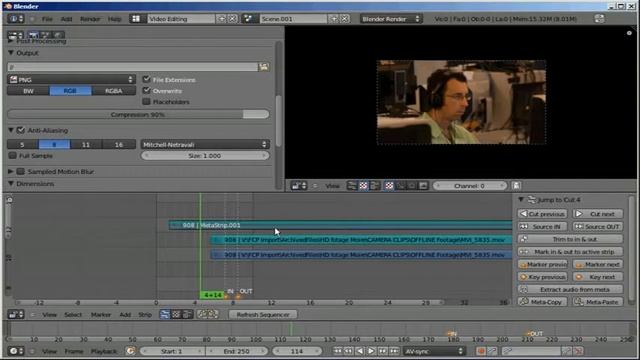 JumpToCut 4 Blender VSE смотреть онлайн