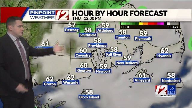 WPRI 12 Weather Forecast 5/30/24: Drier This Afternoon; Nicer Friday