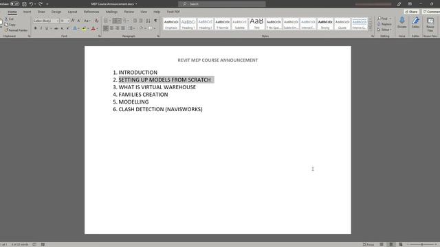 [REVIT MEP] COURSE ANNOUNCEMENT смотреть онлайн